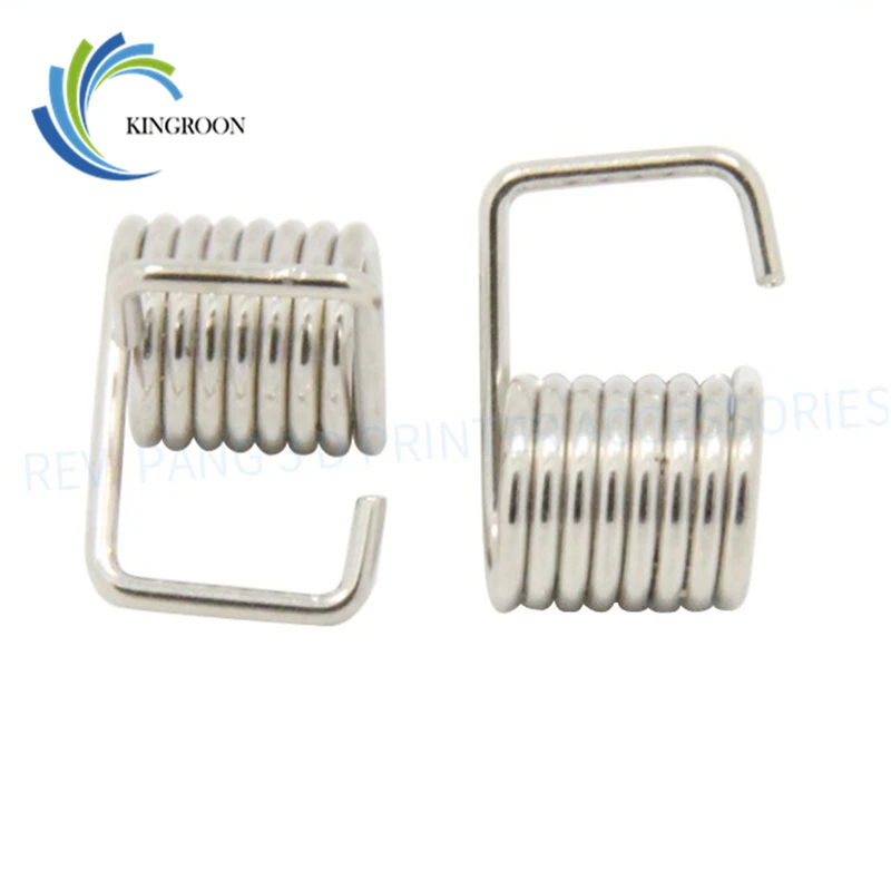 KINGROON 10 قطعة/الوحدة 3D الطابعة حزام قفل التواء الربيع GT2 2GT مؤقت اشتعال قفل التواء الربيع ل 3D طابعة Reprap أجزاء