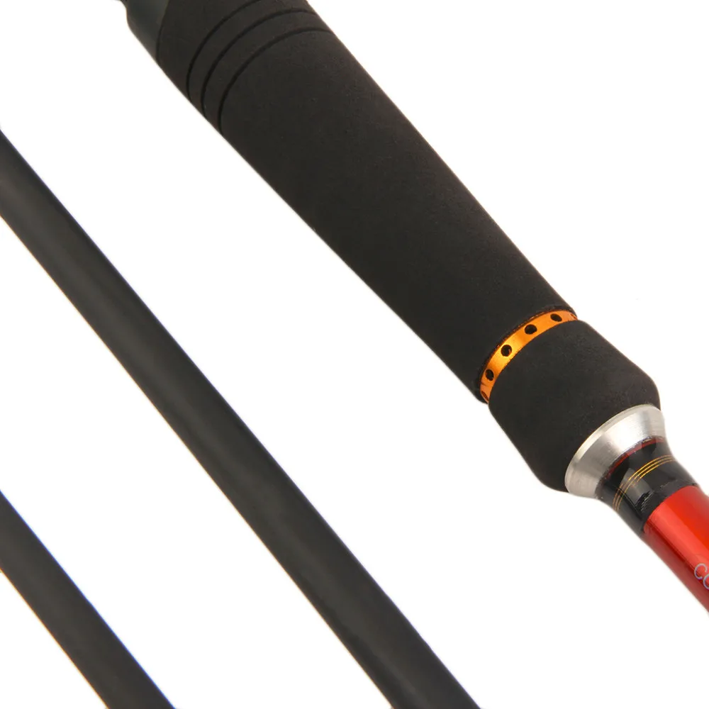 Стимулирование сбыта углерода телескопическая штанга Портативный средней светильник приманка рыболовной удочки 2,1/2,4/2,7 м Удочка дропшиппинг