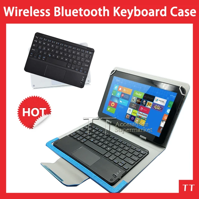 Best Offers Universal Bluetooth Keyboard Case for onda V975 9.7"Tablet PC,onda V975m v975s Bluetooth Keyboard Case + free 2 gifts