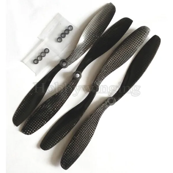 

2 Pairs 9045 9X4.5 Carbon Fiber Propeller CW/CCW for QuadCoptor