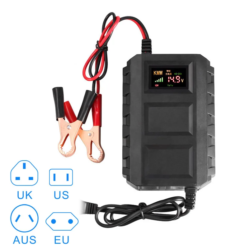 New Hot Selling Intelligent 12V 20A Automobile font b Batteries b font Lead Acid Smart font