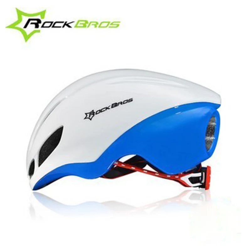 

ROCKBROS Breathable Cycling Helmet Ultralight Mountain Bike Equipment PC+EPS Breaking Wind Aerodynamic Bike Bicycle Helmet TT-1