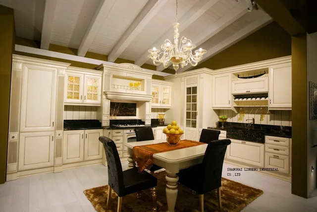 Best Offers classical glaze white kitchen cabinets(LH-SW071) Best Offers classical glaze white kitchen cabinets(LH-SW071)