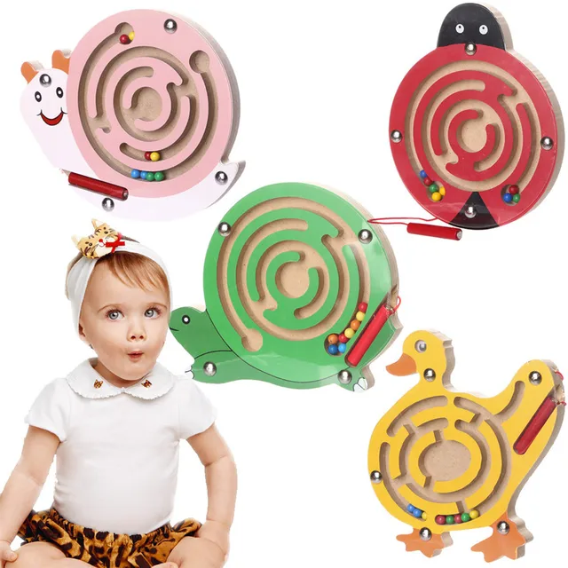 Kids Maze Toys Kids Wooden Game Unisex Toy Wooden Intellectual