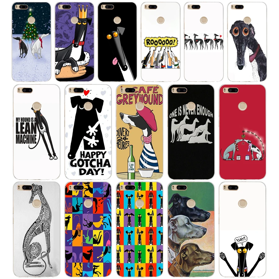 

209SD Cartoon Greyhound Semaphore Soft Silicone Tpu Cover phone Case for xiaomi redmi 4A 4X note 4 4x mi A1 A2 lite