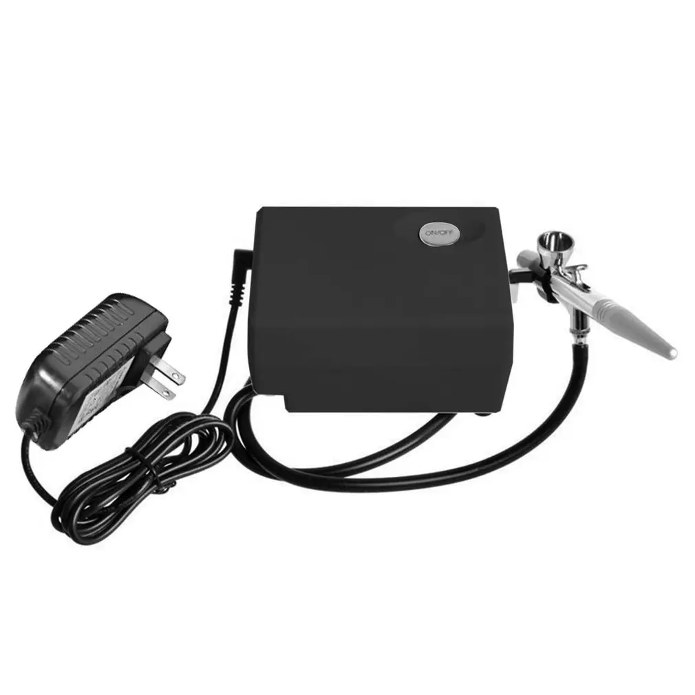 

Professional Multi-Function Tattoo Machine Spray Beauty Small Pump Airbrush Makeup Airbrush Spray Nail Airbrush Kit US Plug