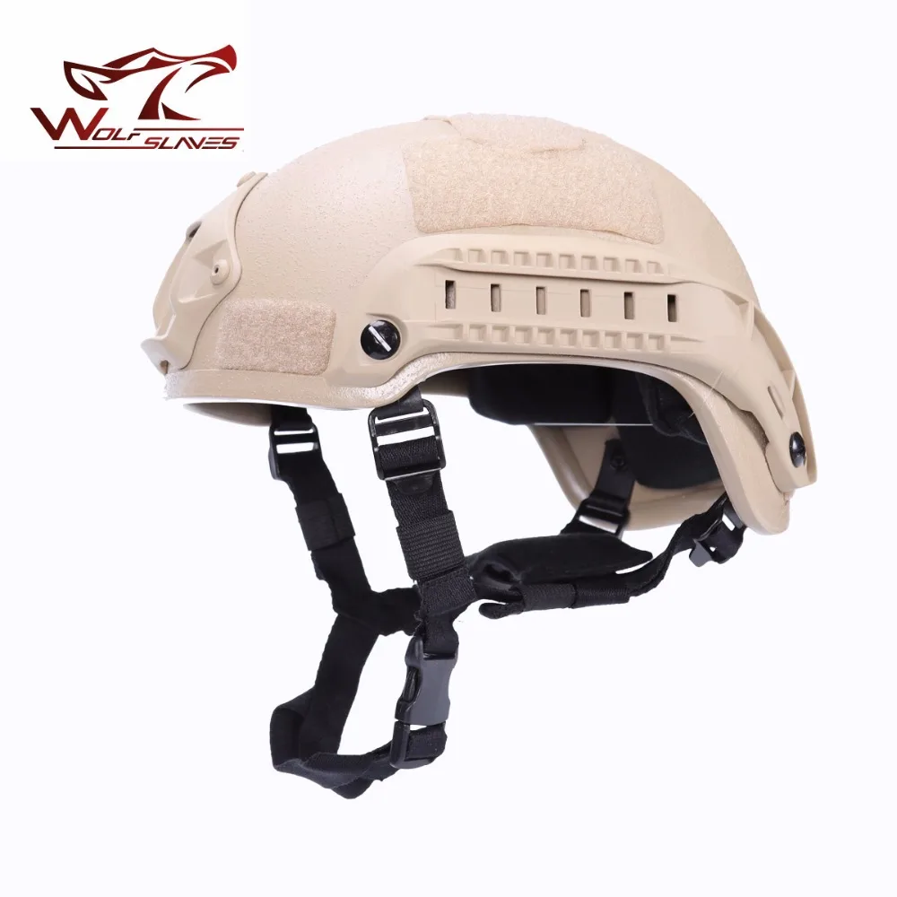 Tactical Military Airsoft Camouflage Helmet MICH 2001 Action Version