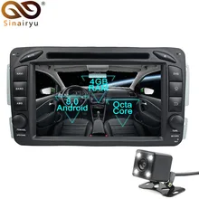 Sinairyu Android 8.0 Car DVD Player for Mercedes Benz ML W163 CLK W209 W203 W170 Navigation Multimedia Radio Stereo Head Unit