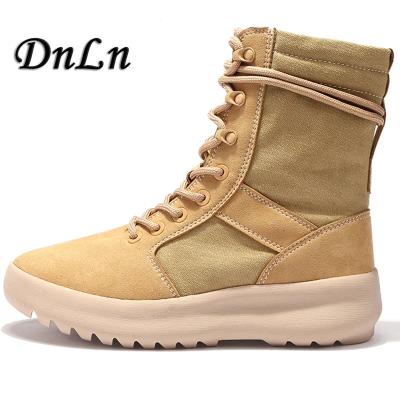 

Size 40~46 Fashion Luxury Design Men Mitilary Uniform Boots Men Trend Casual Ankle Boots Leather&Short Plush Lining