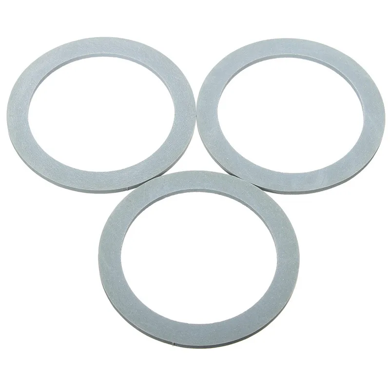Sale Durable Quality 3pcs Gray Rubber Gasket Ring Seal Replacement For