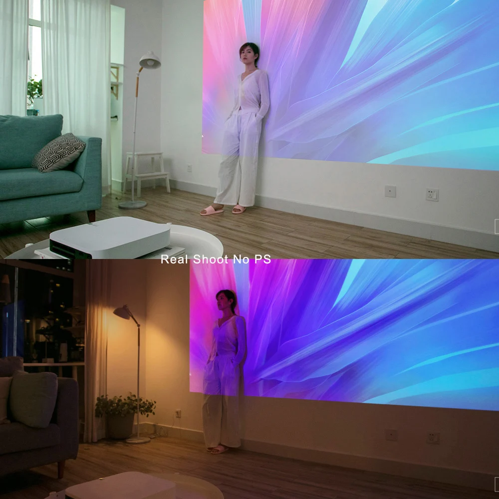  Smart Projector XGIMI Z6 Polar 1080P Full HD 700 Ansi Lumens LED DLP Mini Projector Android 6.0 Wif - 32908543761