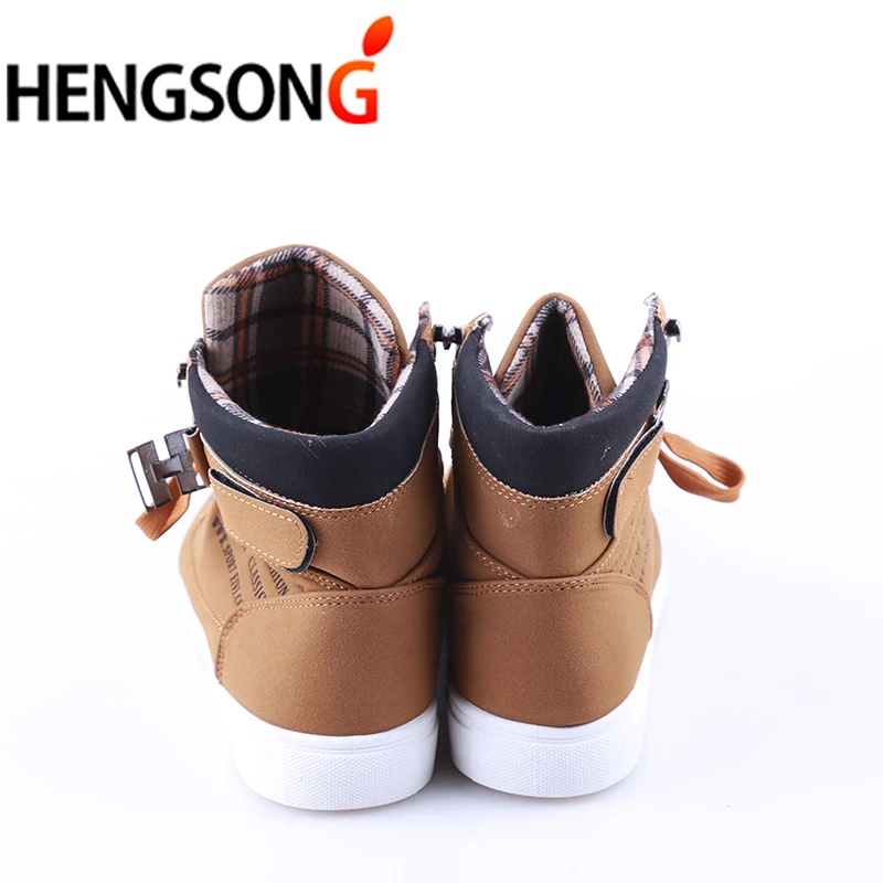HENGSONG/Мужская Вулканизированная обувь; сезон весна-осень; Теплая мужская обувь; Tenis Masculino; Мужская Вулканизированная обувь; мужские ботинки; TR871485