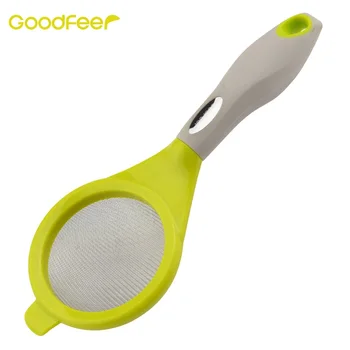 

Goodfeer Hanging Food Tea Colander Loose Tea Filter Vegetable Mesh Strainer Sieve Flour Sifter Screen Mesh Funnel Kitchen Tools