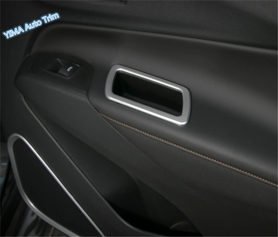 

Lapetus ABS Auto Styling Inner Car Door Handle Armrest Storage Box Pull Cover Trim 4 Pcs For Chevrolet Equinox 2017 2018 2019