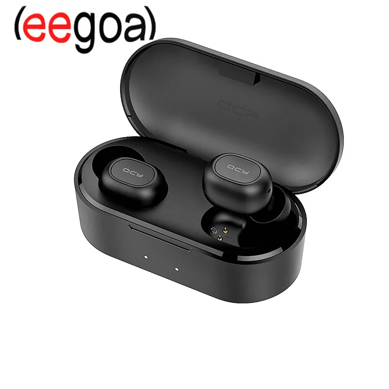 

QCY T1S TWS 5.0 Bluetooth Wireless Headset Bluetooth Earphone 3D Stereo Wireless Earphone with Dual Microphone For Xiaomi