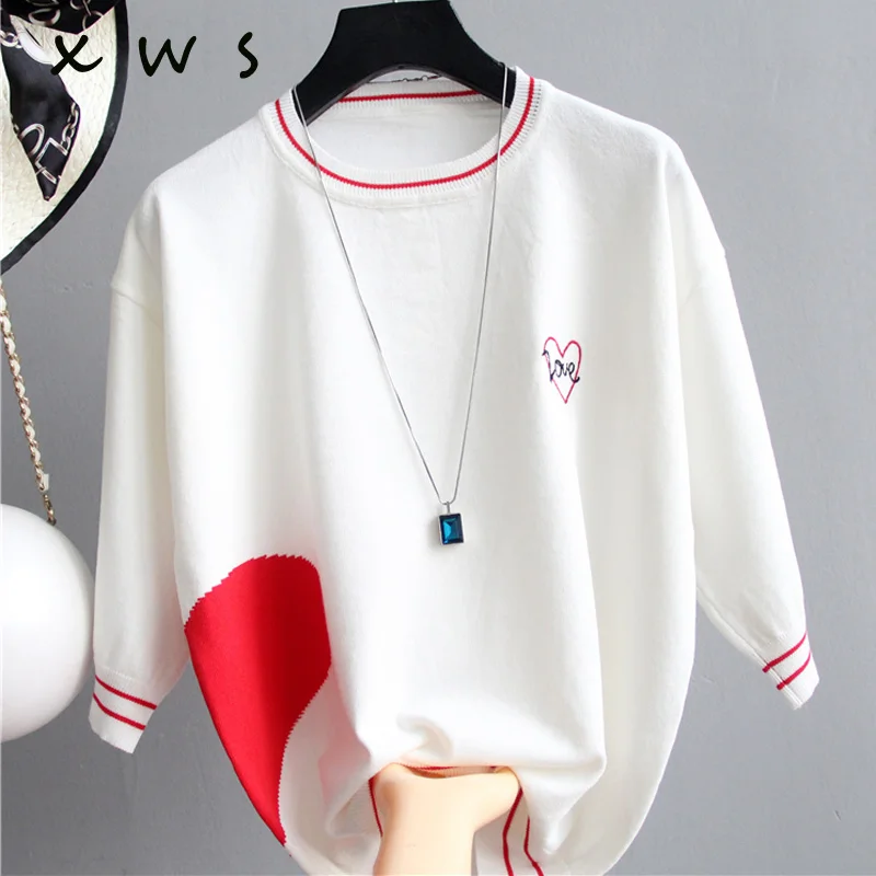 

New Women's o neck pink Sweater Women Sweaters Fashion Jersey Women winter 2019 thick Pullover Women Sweater Jumper Truien Dames