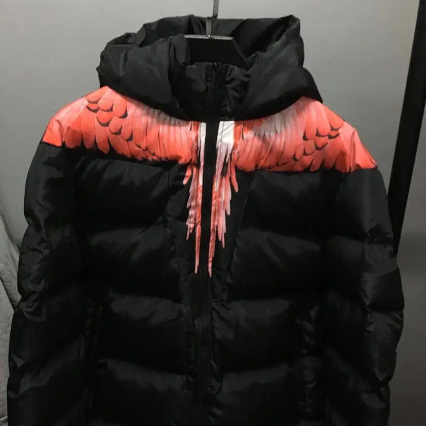 

Marcelo Burlon Jacket Men Women 1:1 High Quality Italy County Of Milan Fashion MB Coat Hip Hop Wing Marcelo Burlon Jacket