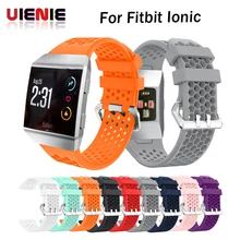 Ремешок для fitbit ionic мягкий силиконовый сменный спортивный ремешок для Fitbit Ionic Смарт-часы для фитнеса Band Sport высокого качества
