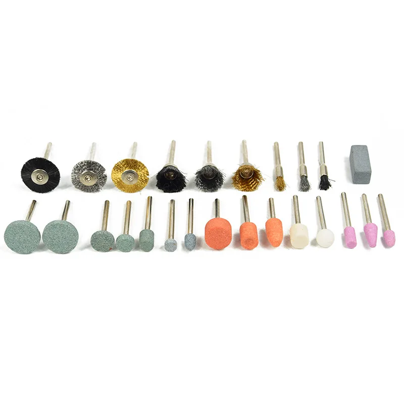 RIJILEI 228Pcs Rotary Power Tool Kits For Dremel Accessories Wood Metal Sanding Polishing Grinding Bit Set polishing disc