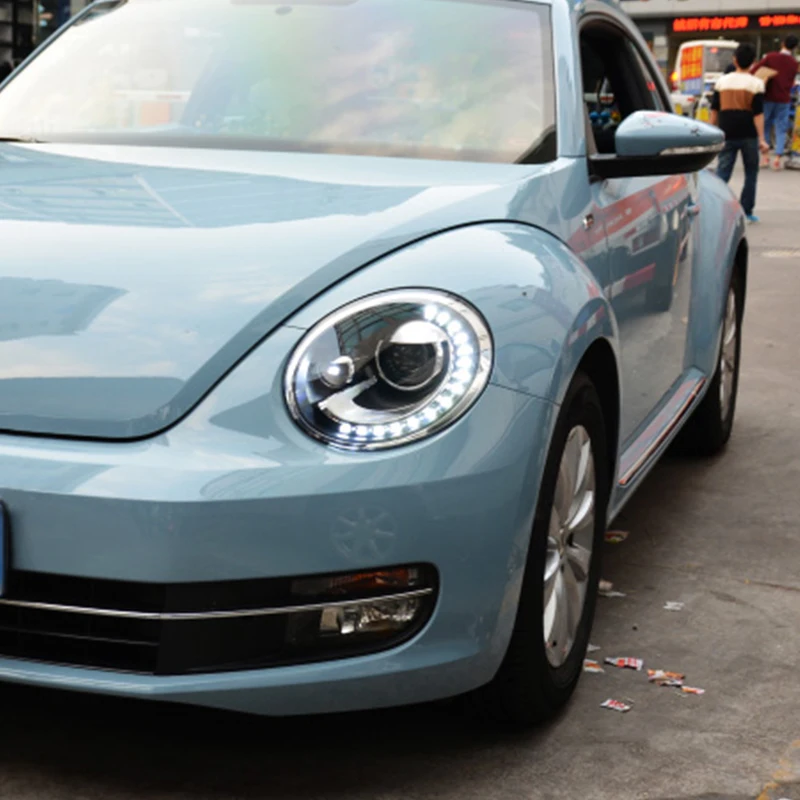 Hlxg светодиодный фары сборки для Volkswagen Beetle 1998 2013 стайлинга автомобилей корпус