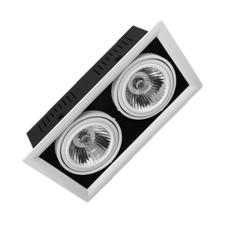 Double Dimmable Recessed LED Downlight COB 30W LED Spot light 2*15w COB LED ceiling lamp AC110V 220V Free shipping 8pcs/lot Double Dimmable Recessed LED Downlight COB 30W LED Spot light 2*15w COB LED ceiling lamp AC110V 220V Free shipping 8pcs/lot