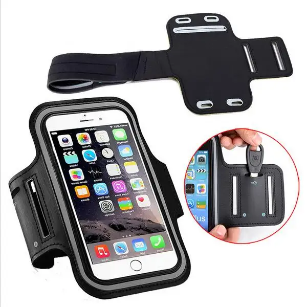 

Sam Buqi 5.5'' Universal Waterproof Running Sport Armband Case For iPhone 7 6 6S Plus 5S 5 SE For Galaxy S7 S7 Edge S6 Edge Plus