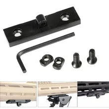 Алюминиевый сплав M-Lok адаптер для штатива профиль KeyMod Sling Поворотный стержень/Харрис стиль сошки адаптер