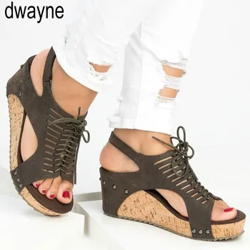 

Platform Sandals Wedges Shoes For Women Heels Sandalias Mujer Summer Shoes Clog Womens Espadrilles Gladiator Women Sandals ghn78