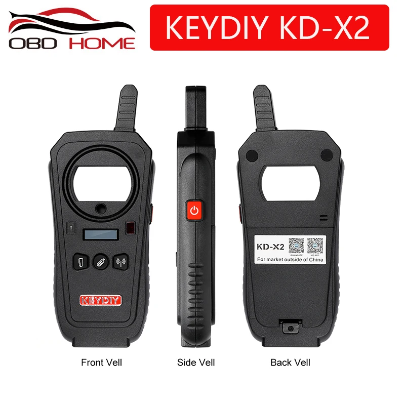 Горячая OBD2 автомобильный диагностический инструмент KEYDIY KD-X2 Автомобильный ключ гаражная дверь пульт дистанционного управления kd x2 генератор/чип-ридер/частота