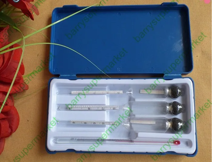 Alcohol meter professional alcoholometers wine meter Measuring alcohol Concentration Meter for whisky vodka  bar set