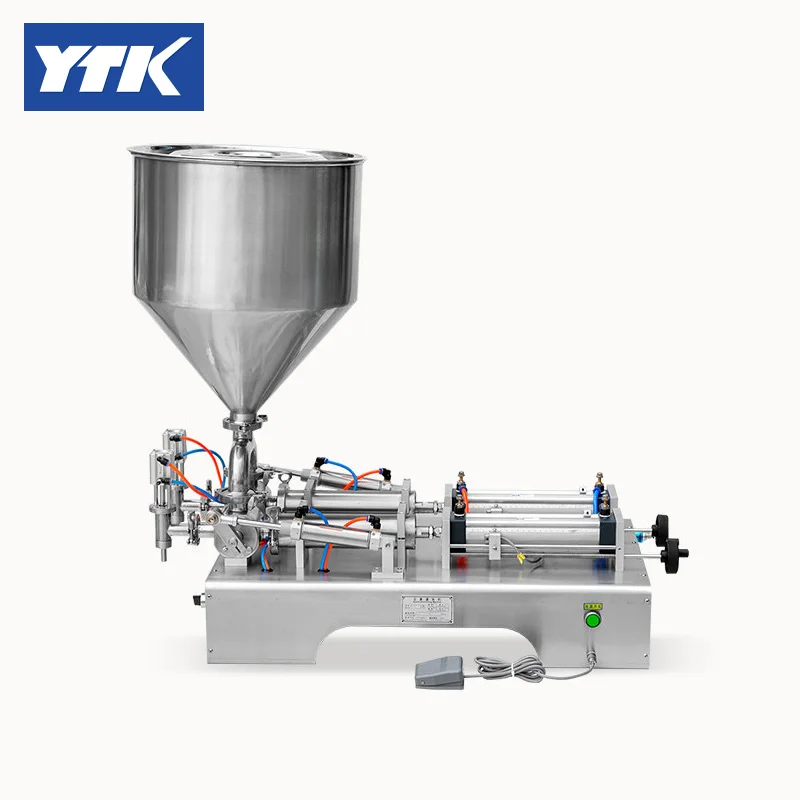 YTK 300-2500 мл двухголовый жидкий прохладительный напиток пневматическая машина для помолки