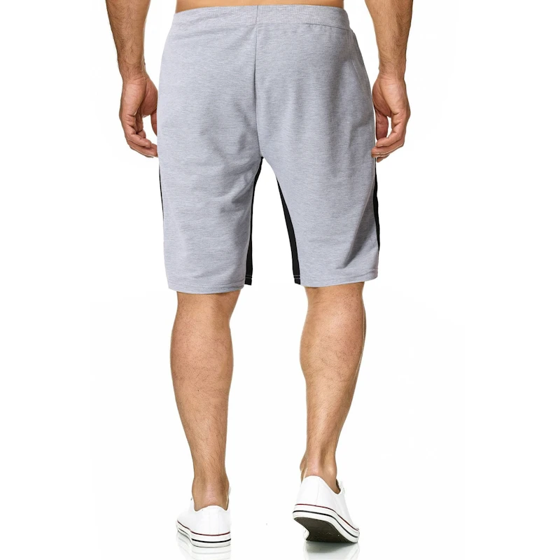 Мужские новые летние свободные модные Повседневный для шутника спортивные пятиминутные брюки однотонная, с приметанными оборками