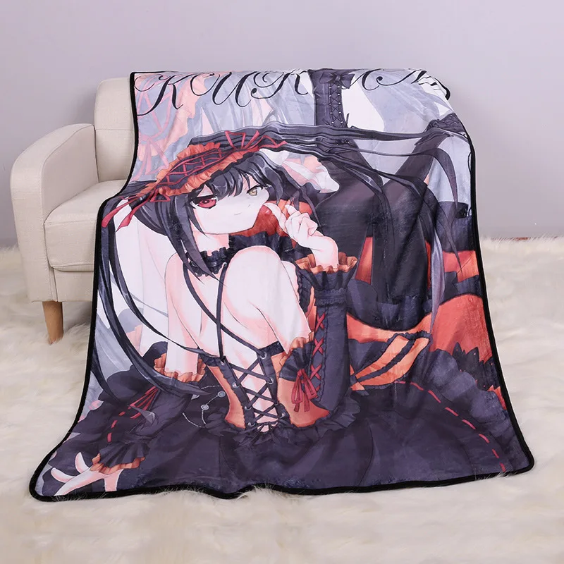 Одеяло Dakimakura Kurumi Tokisak с аниме свиданием банное полотенце для сна путешествий дома