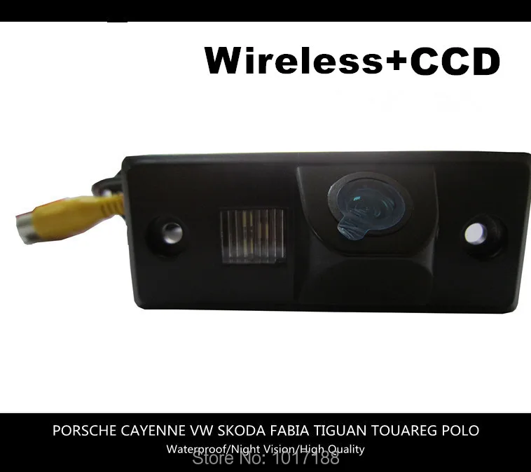 HD! WIFI камера беспроводная автомобильная заднего вида CCD чип для CAYENNE Volkswagen SKODA FABIA