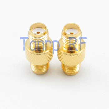 

10PCS/lots SMA female jack to SMA female jack straight RF coaxial connector adapter cable S2