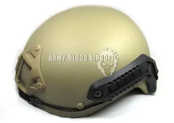 

MICH2001 armed action version of the tactical helmet (DE BK)
