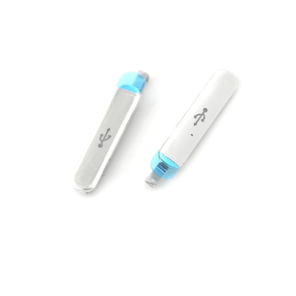 Оригинальный зарядный порт 2 шт./лот пылезащитный Разъем крышка USB для Samsung Galaxy S5 SV