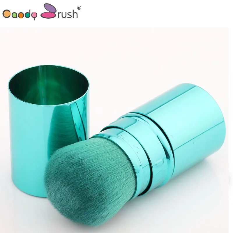 

Professional Retractable Makeup Brushes Foundation Powder Brush Loose power Cosmetic Make Up Brush