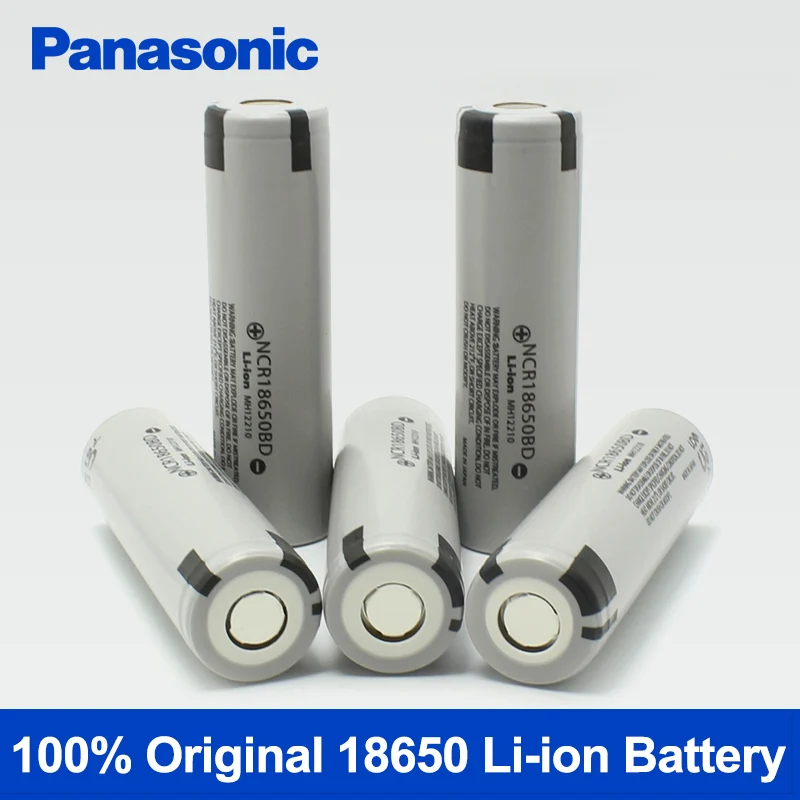 Panasonic Li-Ion 18650 аккумуляторные батареи 3,7 V 3200mAh литиевая батарея для 3,7 v power Bank фонарик аккумулятор NCR18650BD