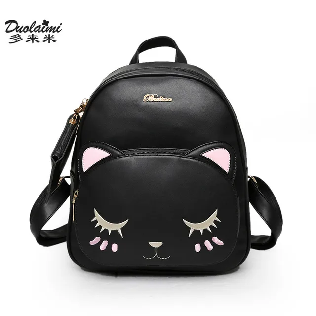 Cute Black Mini Backpacks