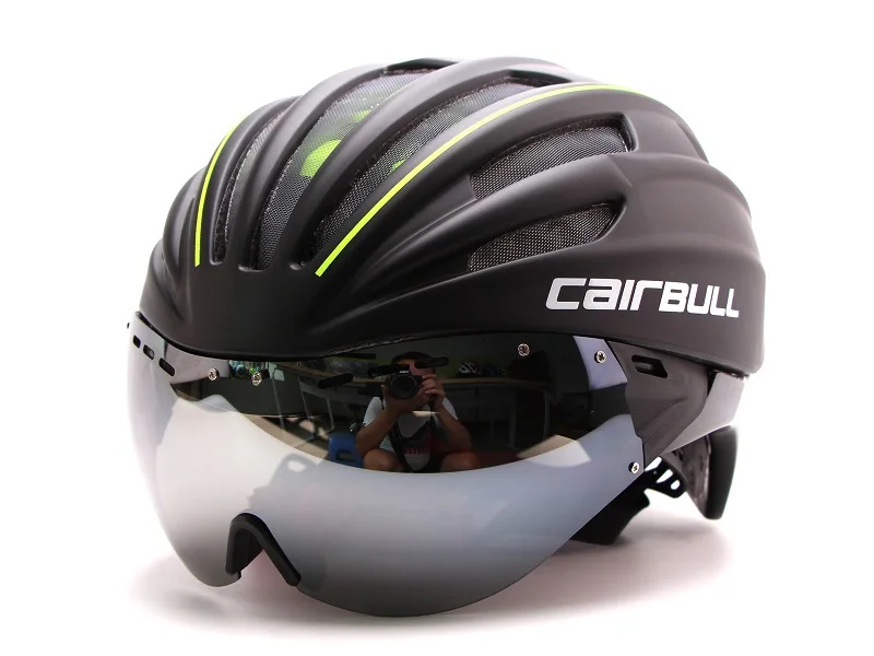Cairbull 3 линзы Велоспорт шлем очки интегрально-литой велосипедный шлем 20 ~ 28 вентиляционные отверстия гоночный мотоцикл шлем велосипедный