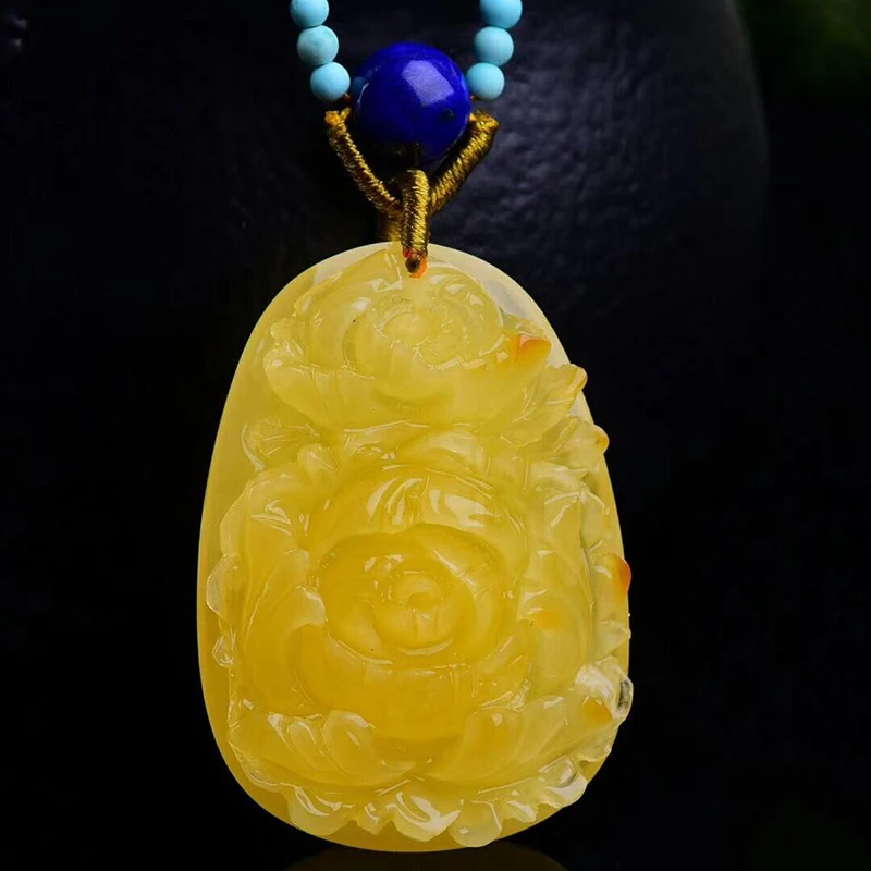 Wholesale Fine Carved Natural Stone Pendants Flower Pendant Blue Stone Beads Chain Necklace Lucky for Women Jewelry JoursNeige цена Wholesale Fine Carved Natural Stone Pendants Flower Pendant Blue Stone Beads Chain Necklace Lucky for Women Jewelry JoursNeige цены онлайн