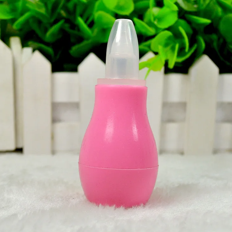 New Born Silicone Baby Safety Nose Cleaner Vacuum Suction Children Nasal Aspirator New Baby Care Diagnostic-tool Vacuum Sucker