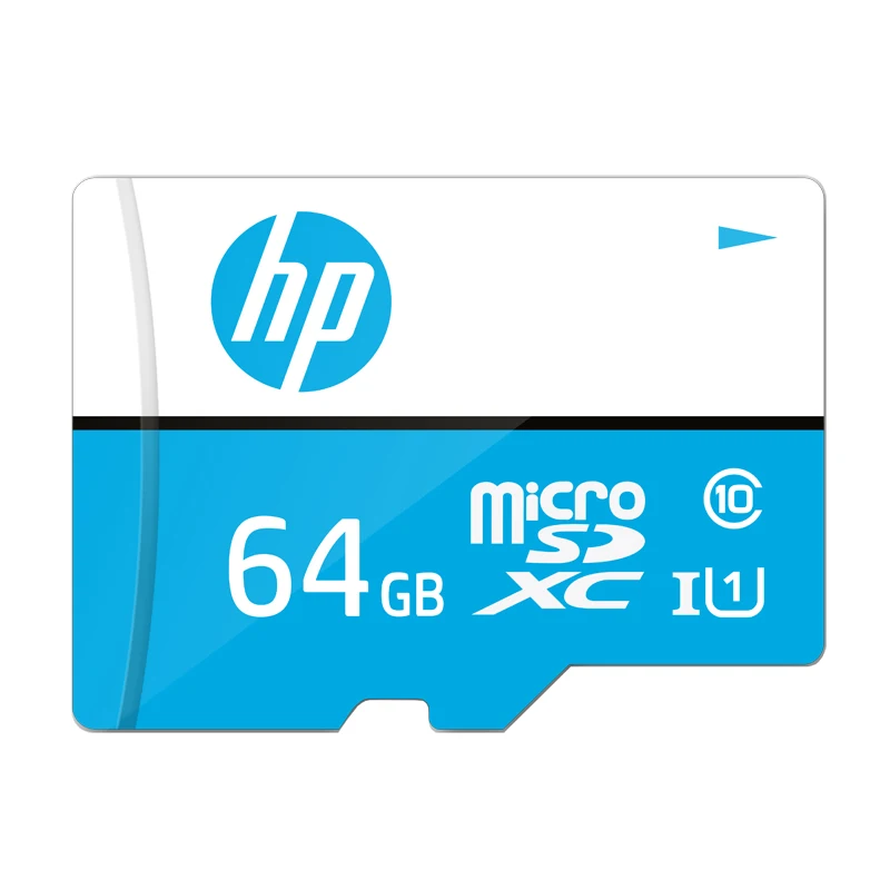 Карта памяти HP microSDXC 64 ГБ скорость до 100 МБ/с./с Full HD видео 4k фото анти-лучи