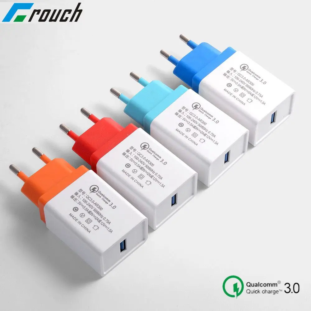 كراوتش سريعة تهمة 3.0 الهاتف المحمول شاحن USB السفر جدار شاحن الذكية سريعة شحن ل فون 7 سامسونج غالاكسي S8 xiaomi كراوتش سريعة تهمة 3.0 الهاتف المحمول شاحن USB السفر جدار شاحن الذكية سريعة شحن ل فون 7 سامسونج غالاكسي S8 xiaomi