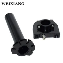 Мотоцикл Алюминий сплав 22 мм 7/" быстрый поворот дроссельной заслонки мазута Руль управления для мотоциклов Управление Ручки рулевые для мотоциклов акселератора оранжевый золотистый и черный красный