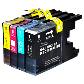 

2set/lot compatible ink cartridge for brother LC12 LC40 LC71 LC73 LC75 LC400 LC1220 LC1240 DCP-J525N J925N J525W J725DW J925DW