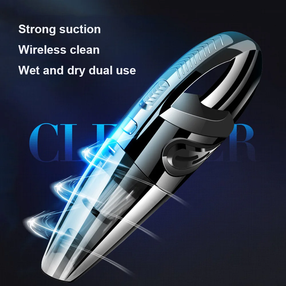 

Wireless Car Vacuum Cleaner Rechargable 120W For Car Home Dual-Use Cleaner Cordless Handheld Dust Collector Portable Aspirador