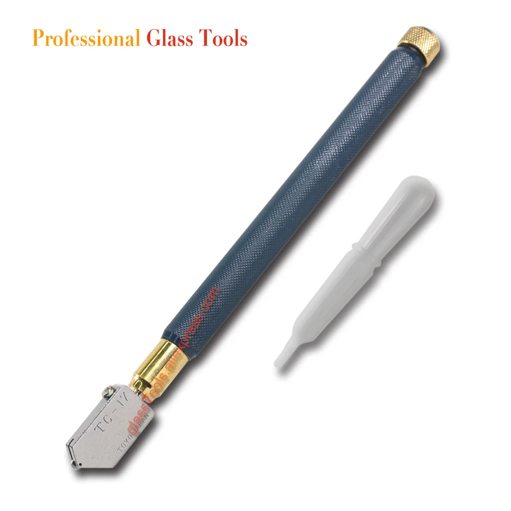 

TC-17B TOYO Glass Cutter for straight Glass Cutting Tools Tile Cutter for 3~12mm glass cut