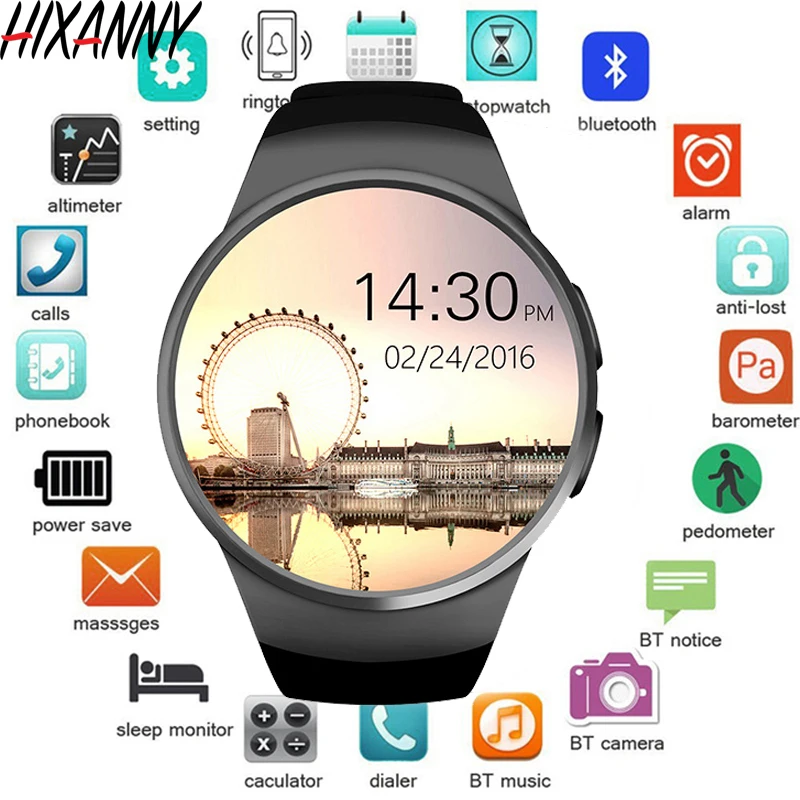 Bluetooth smart watch full screen Support SIM TF Card Smartwatch Phone Heart Rate for apple gear s2 huawei xiaomi Reloj Apple |